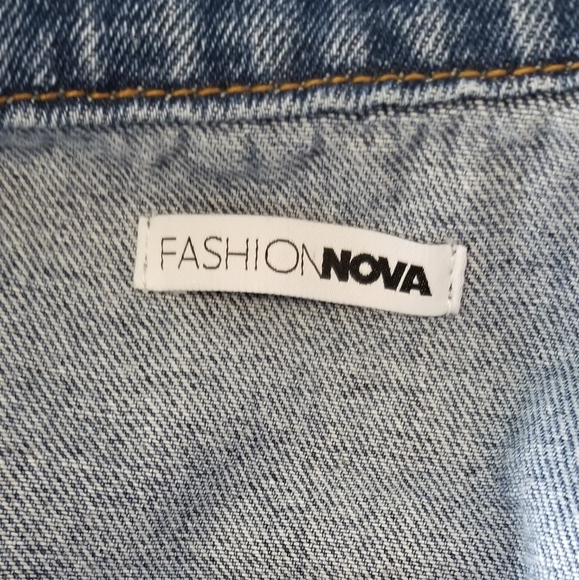 Medium Wash Denim Jacket - Picture 3 of 8